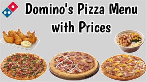 Domino's Pizza Menu Prices in Philippines May 2024.